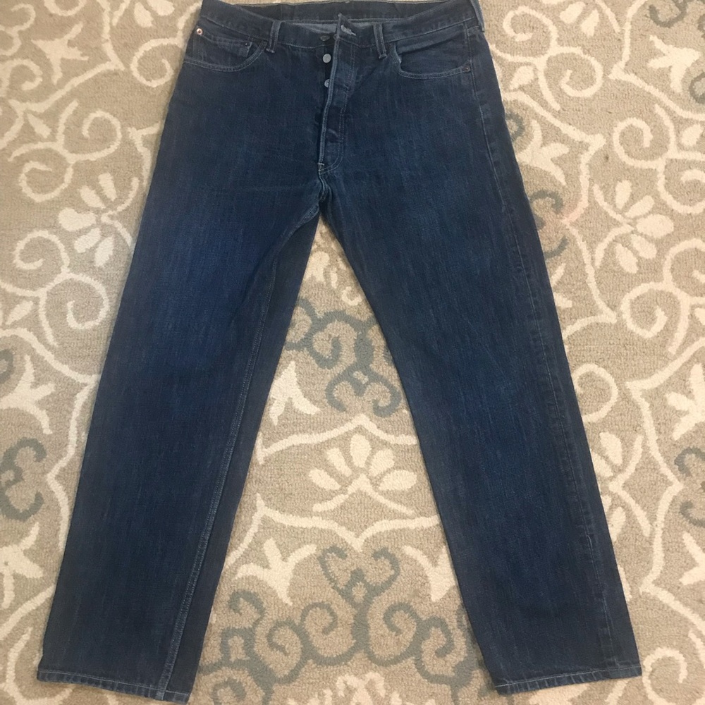 Levi’s 501 button fly men’s jeans